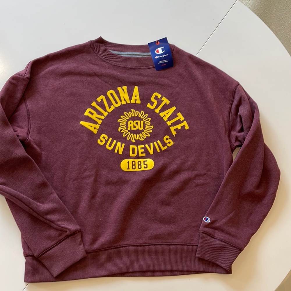 NWT Arizona State Women’s Champion crew neck sweatshirt - size Large